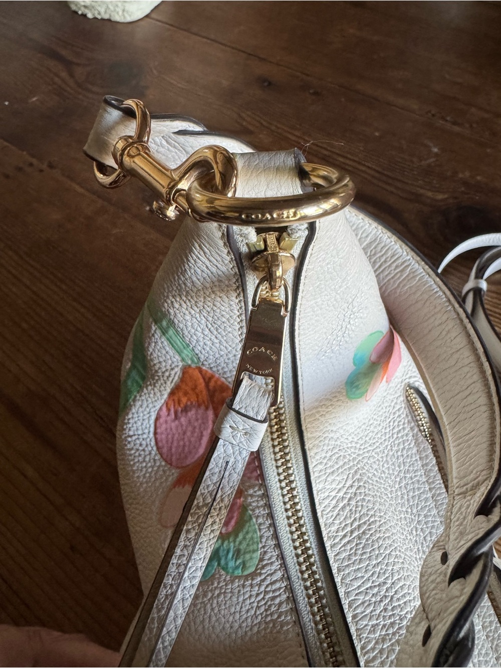 Coach Jules Hobo in Dreamy Land Floral Bag - Picture 6 of 17